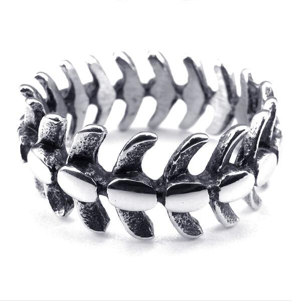 Stainless Steel Centipede Ring JR450002