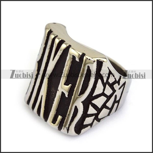 Stainless Steel Cast BIKER Ring for Riders r002957