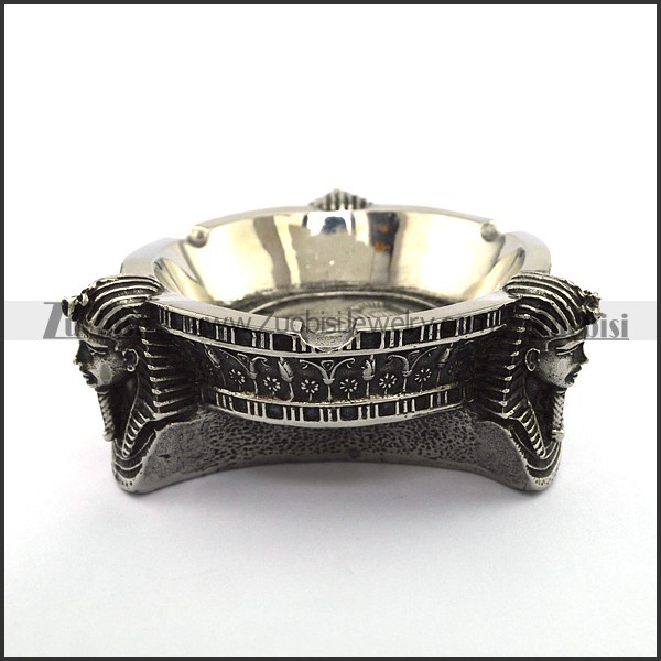 Ancient Egypt Pharaoh Ashtray in Stainless Steel a000037
