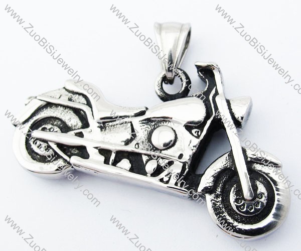 Stainless Steel Motorbike Pendant - JP170182