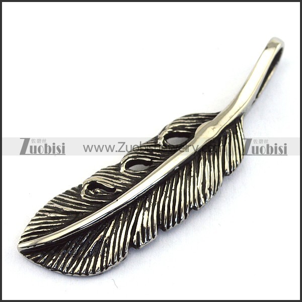 Small Feather Charm for Bracelet p003515
