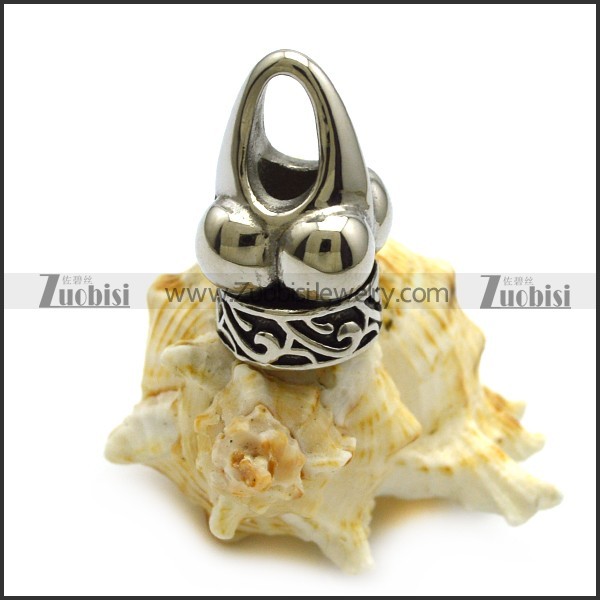 casting end cap for round braided leather cord or chain a000570