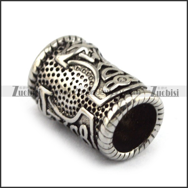 Hammer Stainless Steel Beard Bead a000241