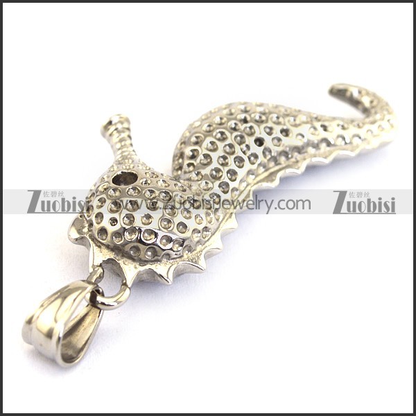 Stainless Steel Hippocampus Pendant p003350