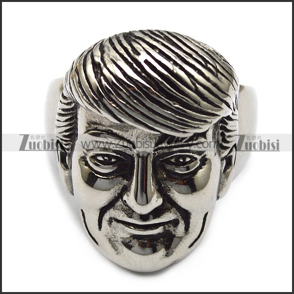 Trump Stainless Steel Ring r005514