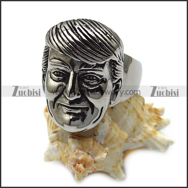 Trump Stainless Steel Ring r005514