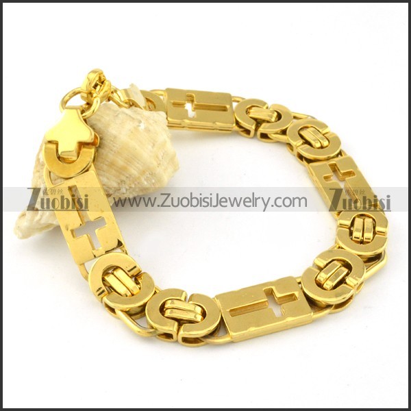 attractive 316L Steel Stamping Bracelets -b000675