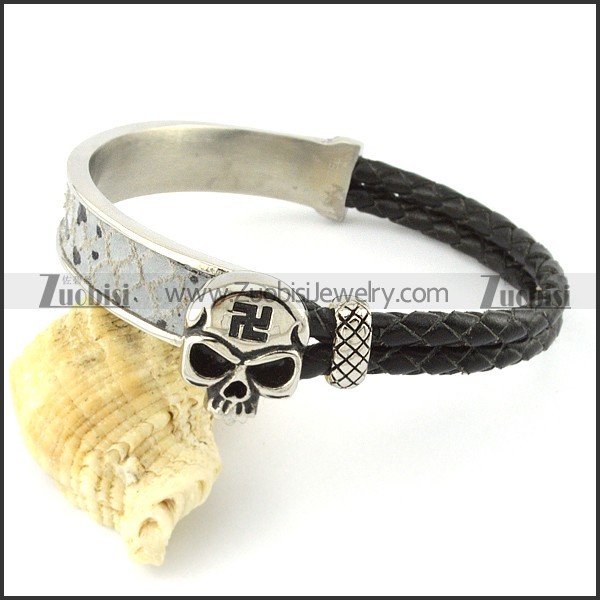 Leather Bracelet -b000957