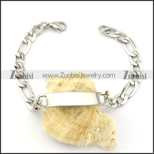 316L Stainless Steel Stamping Bracelet -b001072
