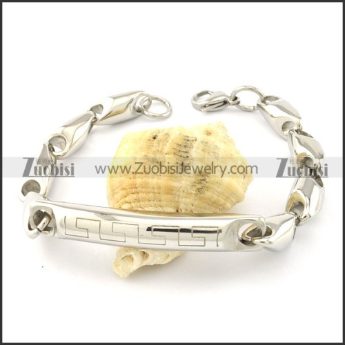 Buy Solid Casting Chain Bracelet with Tube -b001022