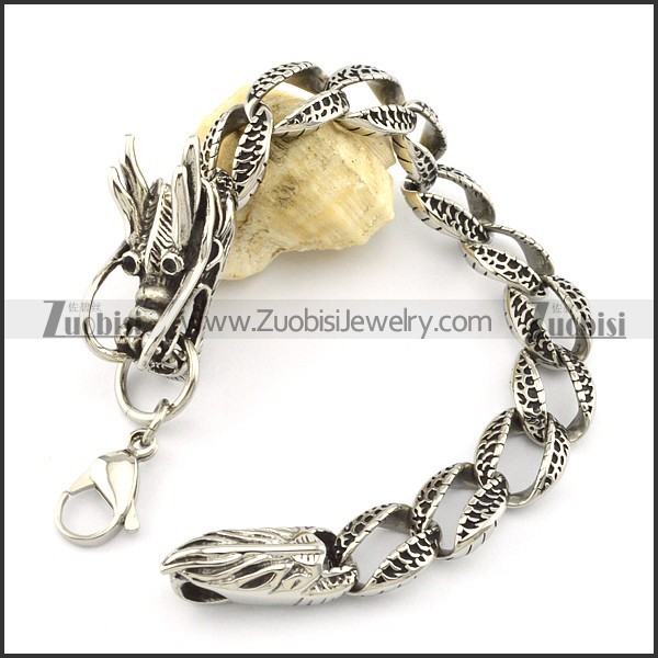 220mm Dragon Bracelet for Strong Men -b001341