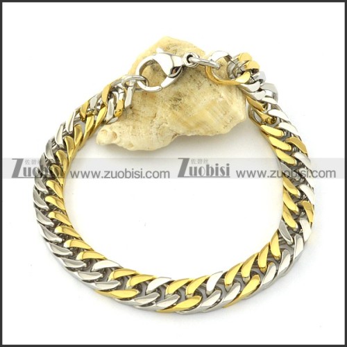 Exquisite 316L Stainless Steel stamping bracelets -b001409
