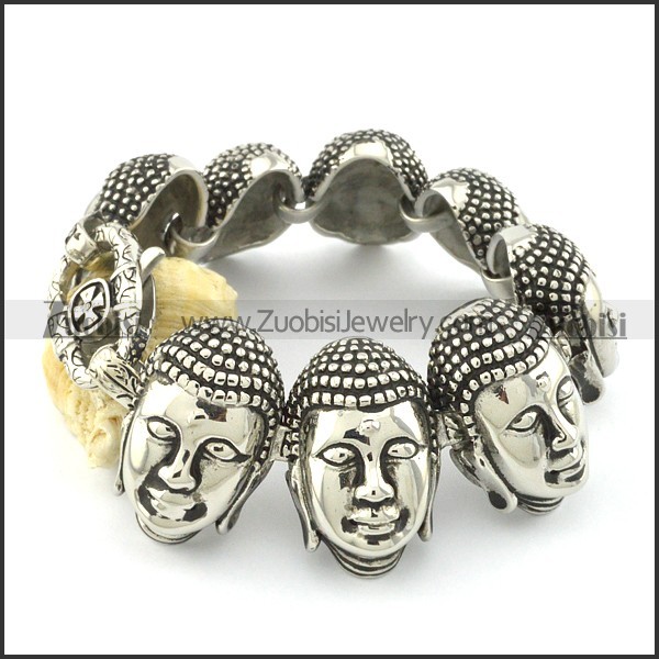 stainless steel casting bracelet b001752