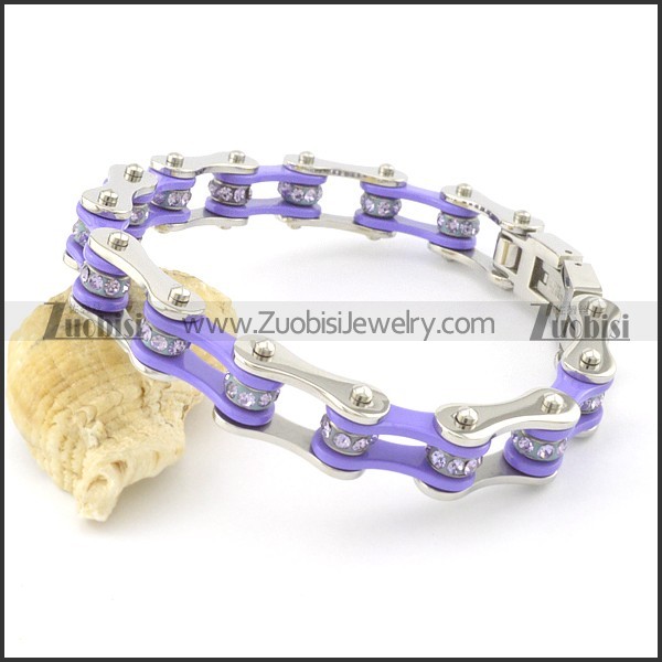 Steel and Turquoise Bling Ball Chain Bracelet b002114