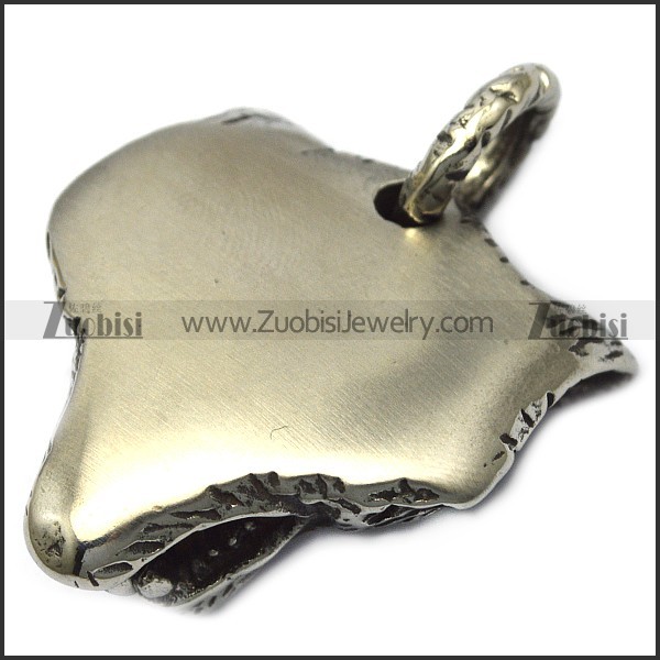 Wolf Kopf Anhanger p007548