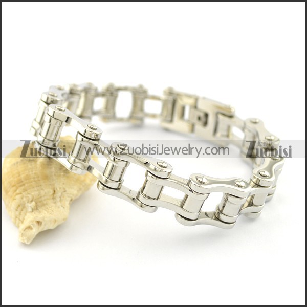16.5mm biker bracelet for ladies b002351