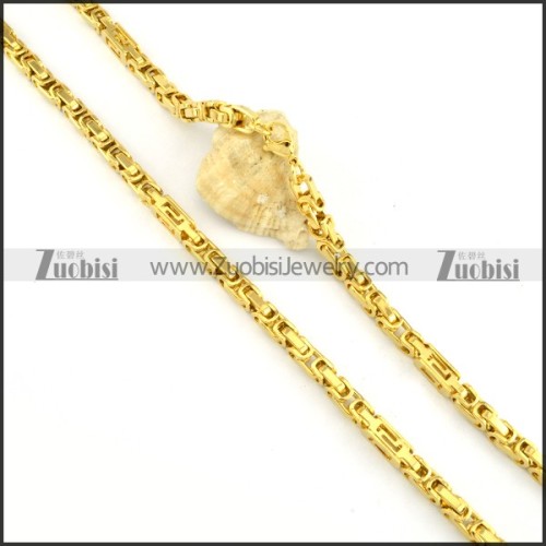 pleasant Stainless Steel Stamping Necklaces - n000149