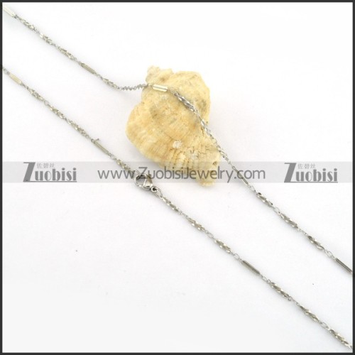 comely Steel Fashion Necklaces for Ladies & Girls - n000145