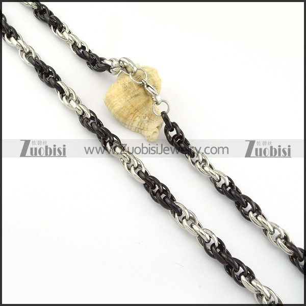 practical 316L Steel Necklace -n000281