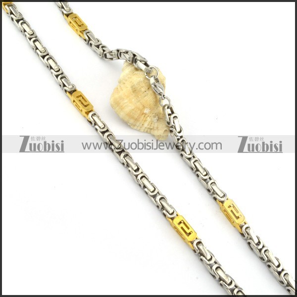 great oxidation-resisting steel Stamping Necklaces - n000150