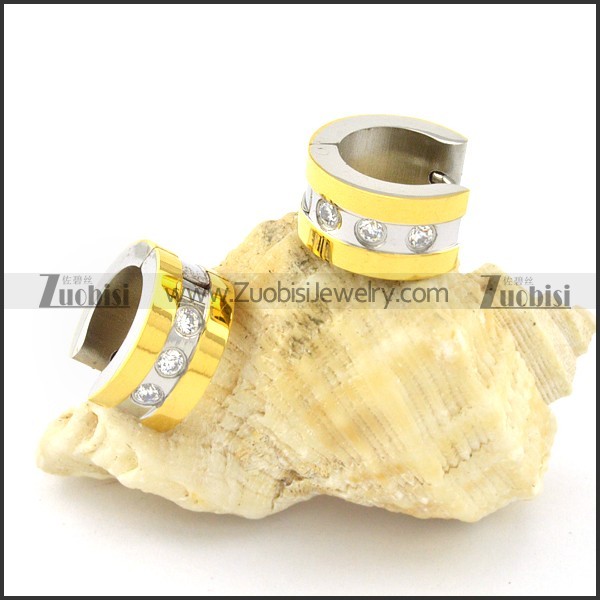 nice-looking 316L Plating Earring for Ladies -e000519