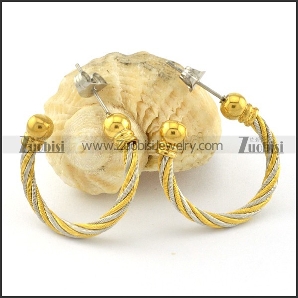 Stainless Steel Earring -e000438