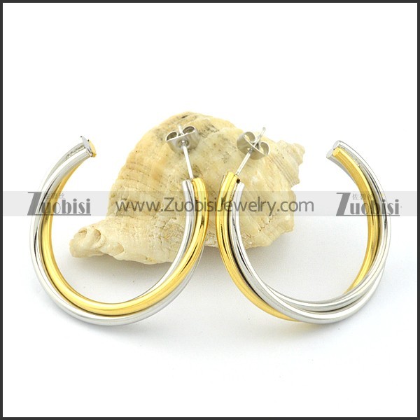 practical 316L Line Earring for Girls -e000503