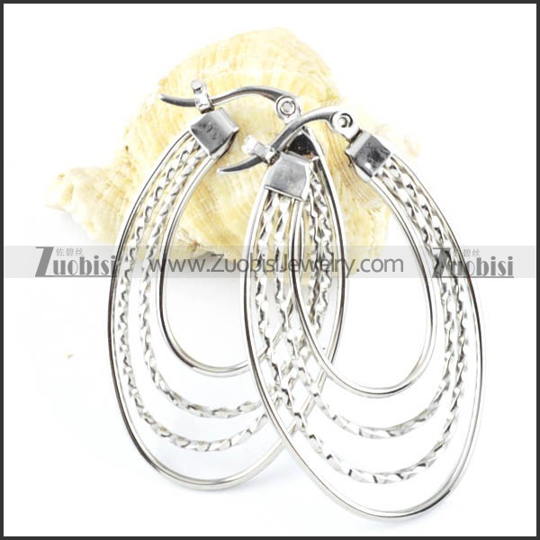 Stainless Steel Earring - e000049