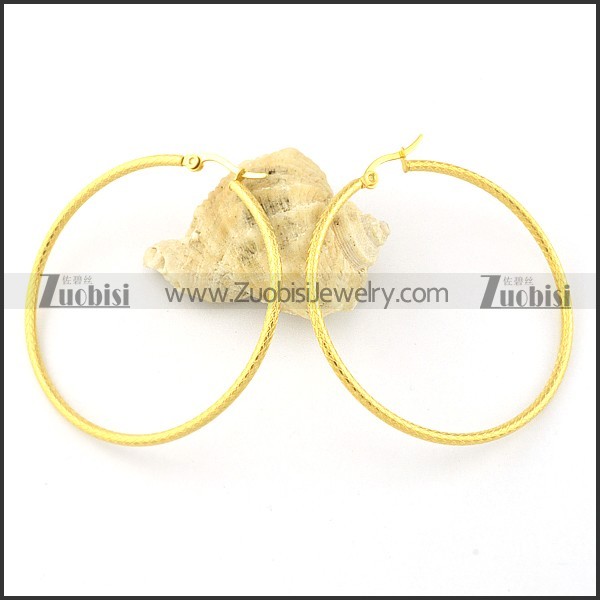 economic Steel Line Earring for Girls -e000492
