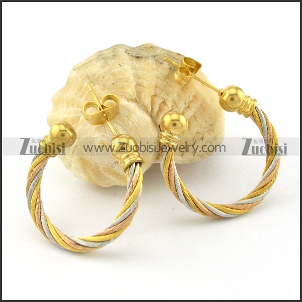 Stainless Steel Earring -e000439
