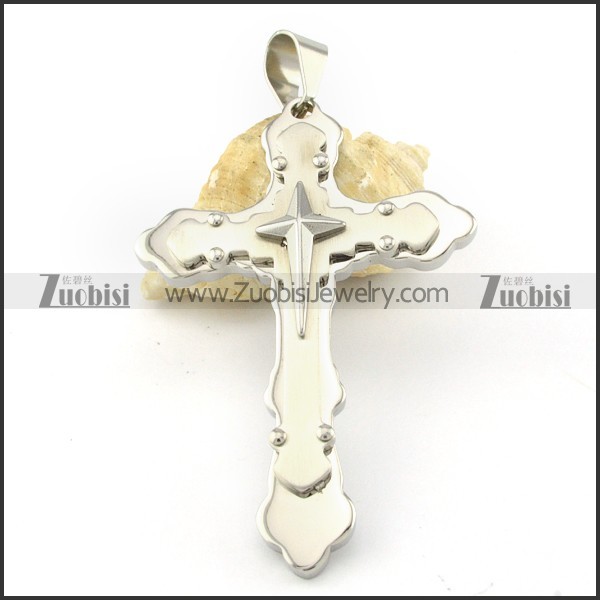 pleasant noncorrosive steel Cross Pendants - p000563
