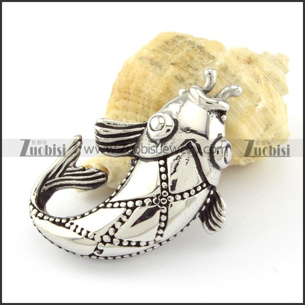 Stainless Steel carp Pendant -p000667