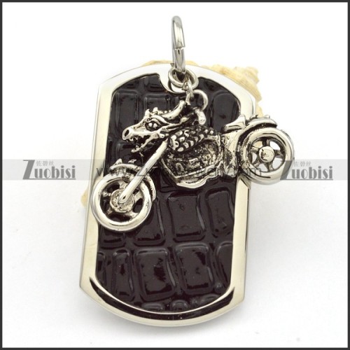 Stainless Steel Motorcycles Pendants -p000464
