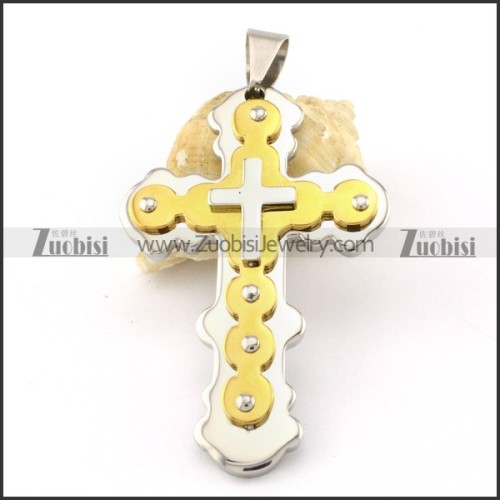 the best Stainless Steel Cross Pendants - p000558