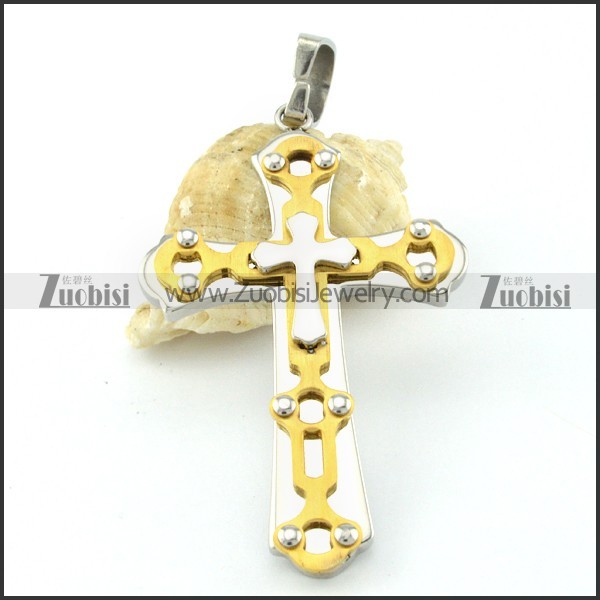 the best 316L Stainless Steel Cross Pendants - p000553