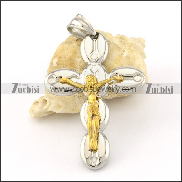 pleasant oxidation-resisting steel Cross Pendants - p000541