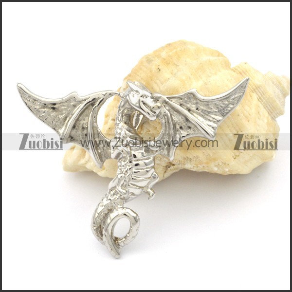 Stainless Steel Pterosaur Pendant -p000315