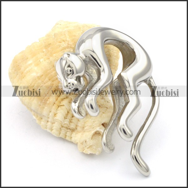 Stainless Steel Puma Pendant -p000311