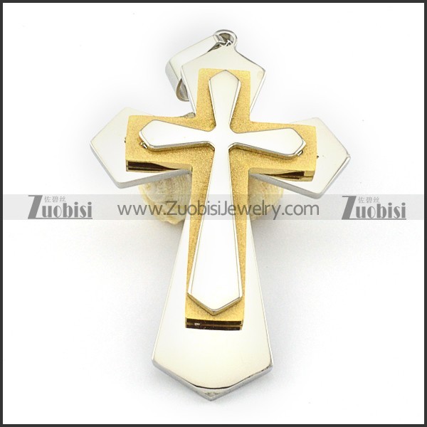 Stainless Steel Cross Pendant -p000684
