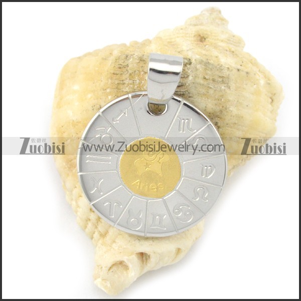 gold constellation pendant p001294