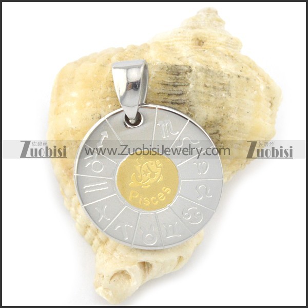 gold constellation pendant p001305