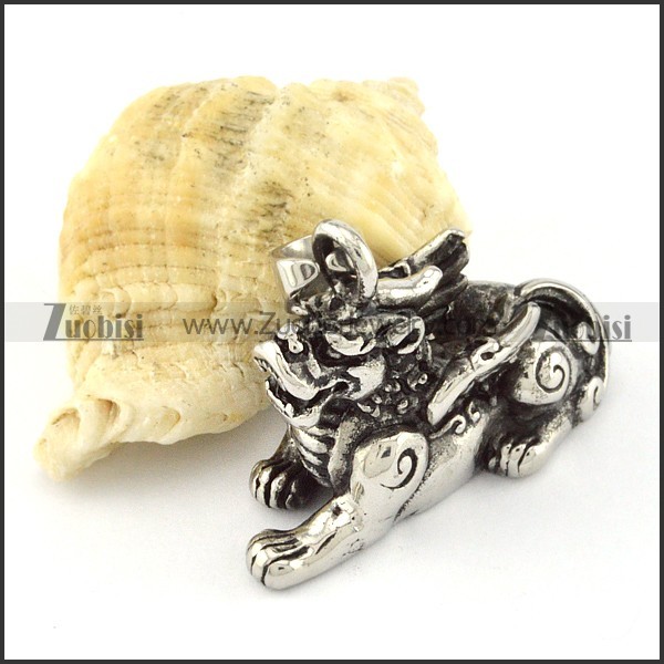 Stainless Steel Pi Xiu Pendant called PL -p000880