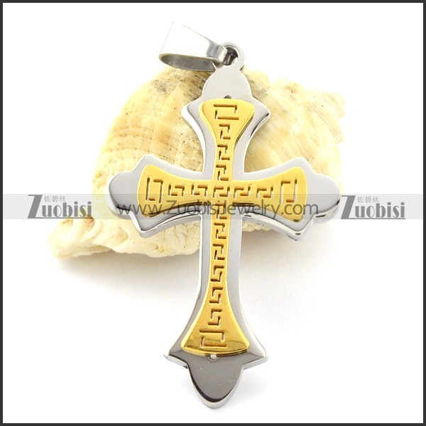 316L Steel great Cross Pendants -p000916