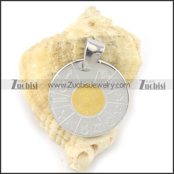 gold constellation pendant p001304