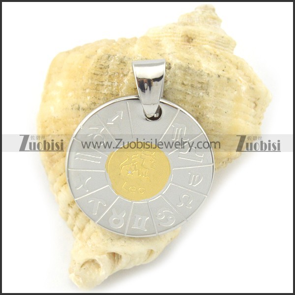 gold constellation pendant p001298