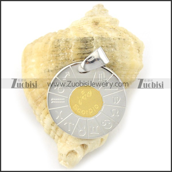 gold constellation pendant p001301