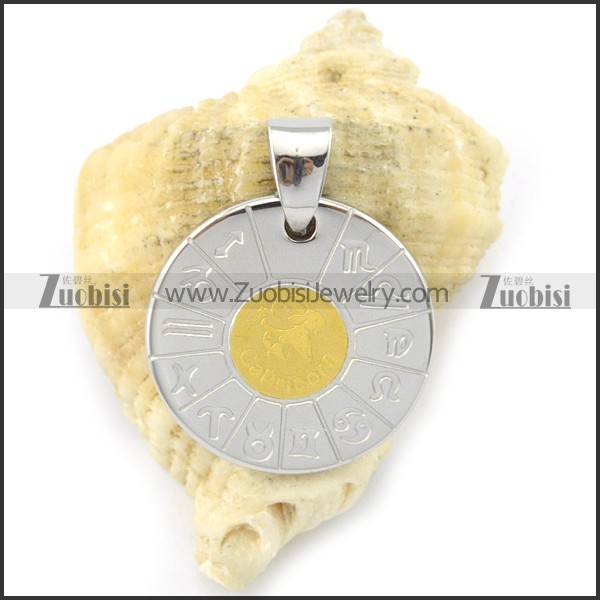 gold constellation pendant p001303