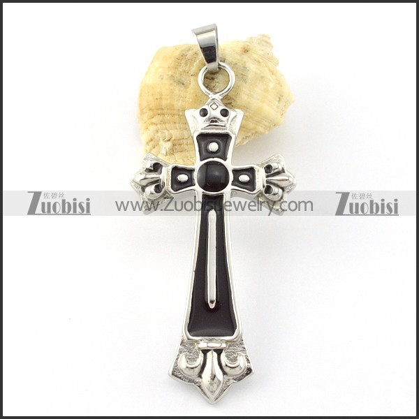 nonrust steel attractive Cross Pendants -p000927