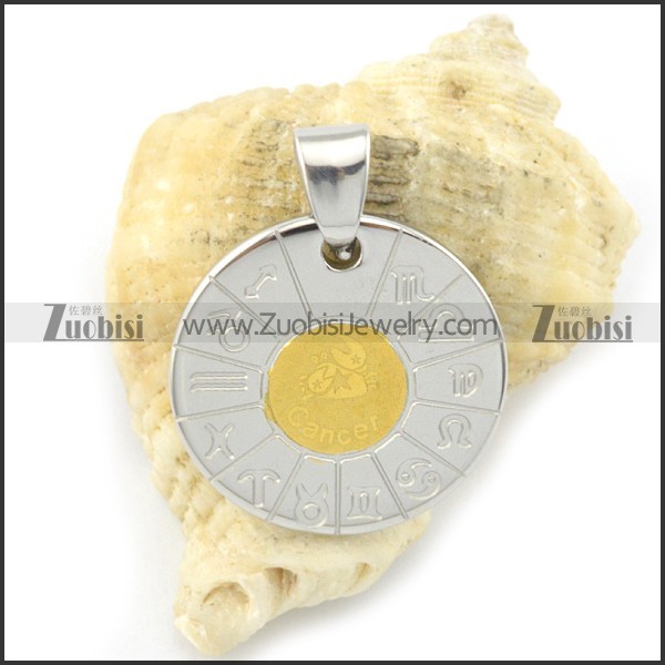 gold constellation pendant p001297