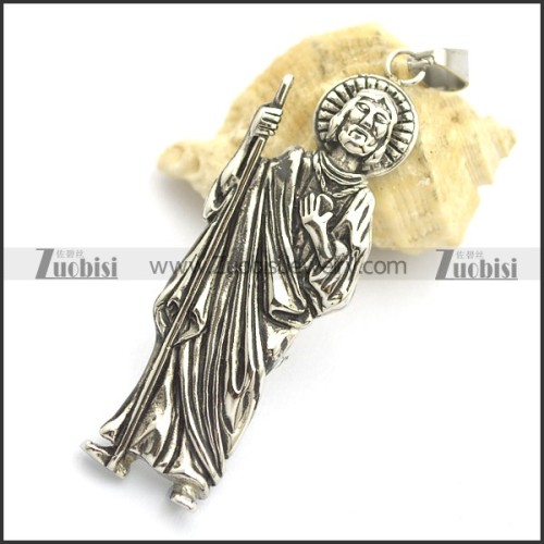 Vintage San Juditas Pendant for Christians p002198